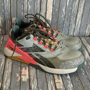 Reebok Nano X1 Adventure Womens Size 10W Gray Composite Toe Safety Work Shoes